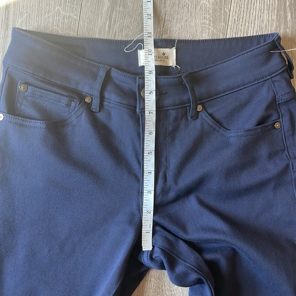 Bootlegger Blue Curvy skinny Ankle pant . - Picture 3 of 8